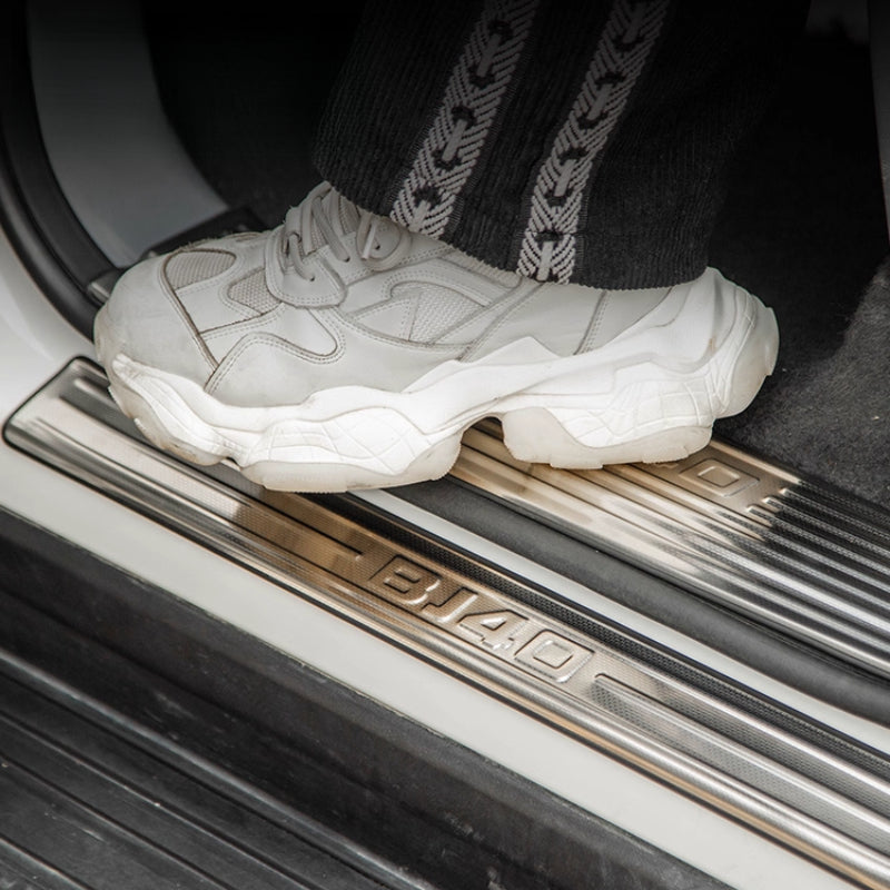 Stainless Steel Door Sill Plates For BAIC BJ40E