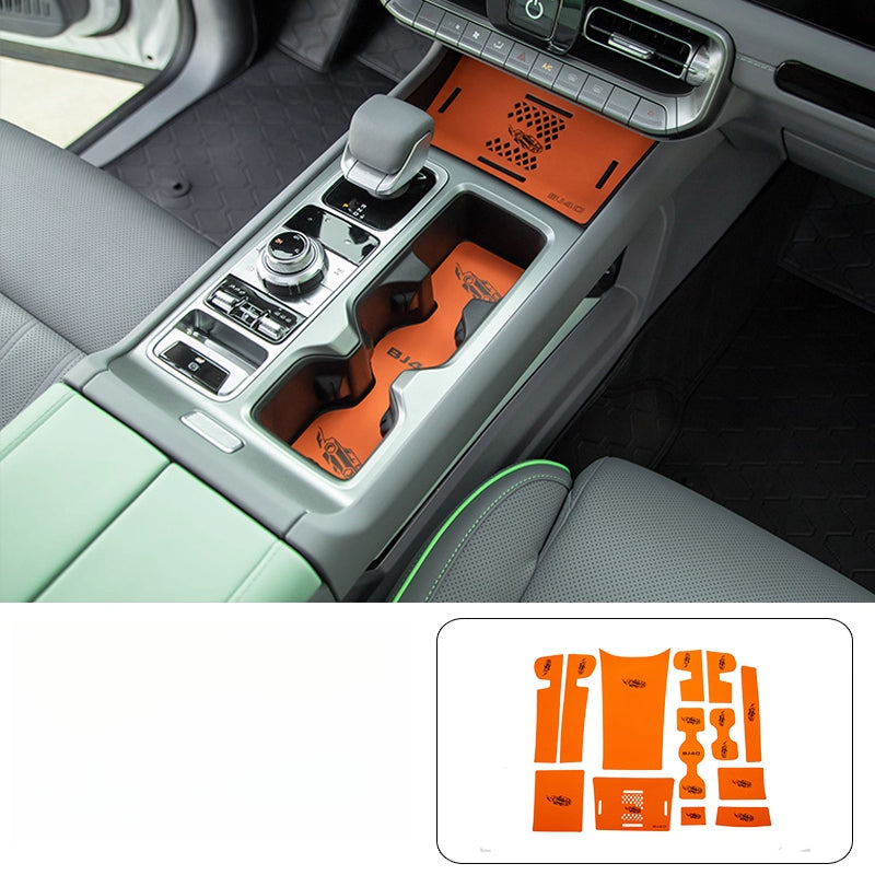 Magic Core Door Pocket & Storage Box Mats For BAIC BJ40E