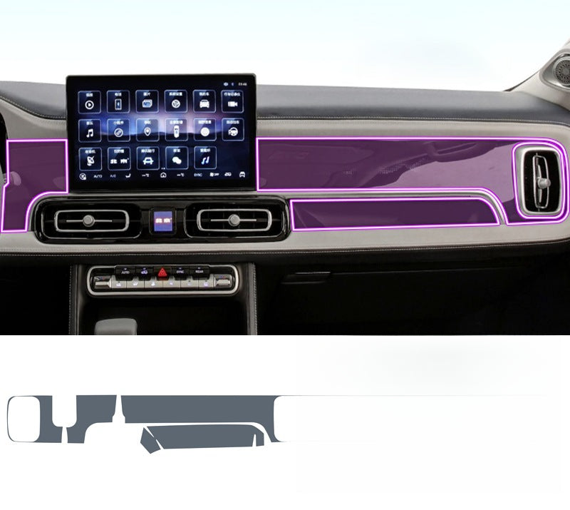 TPU Protective Film Gear Screen & Dashboard For BAIC BJ60