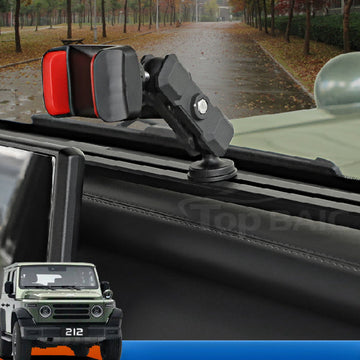 Sliding Rail Phone Holder Central Console Mount For BAW 212