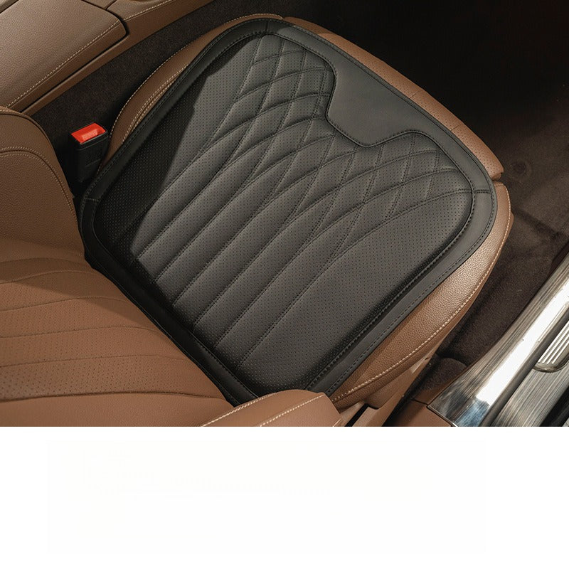 Premium Nappa Leather Seat Cushion & Backrest Set