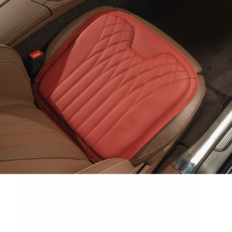 Premium Nappa Leather Seat Cushion & Backrest Set
