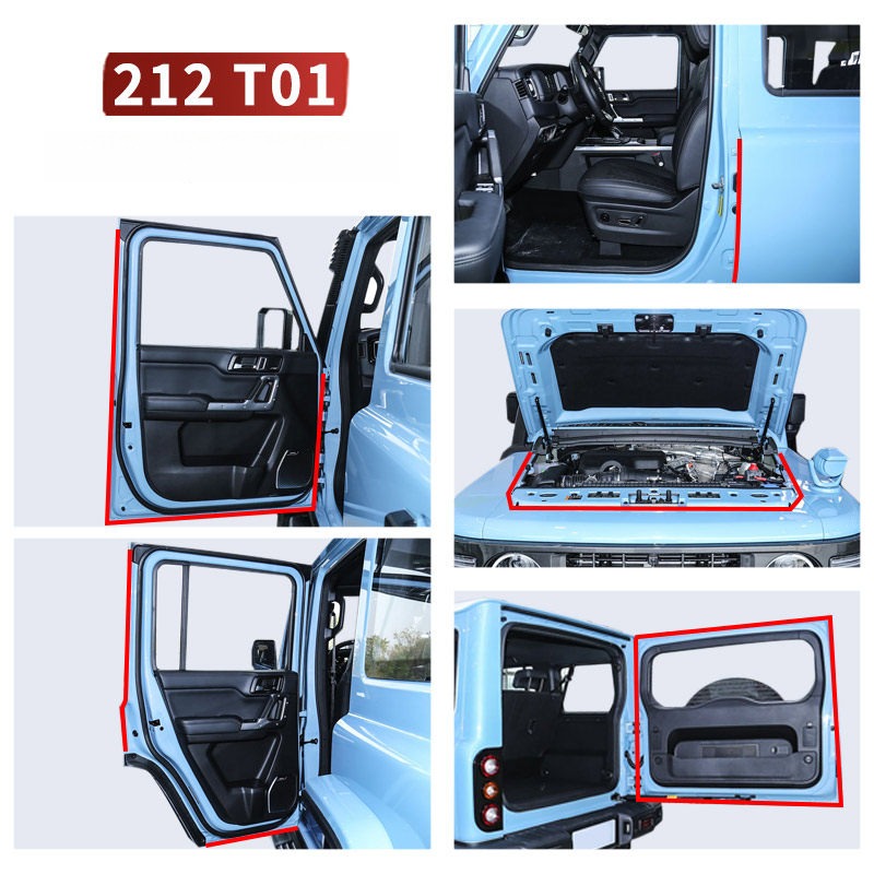 Full Door Weatherstrip Seal Kit for BAW 212 T01