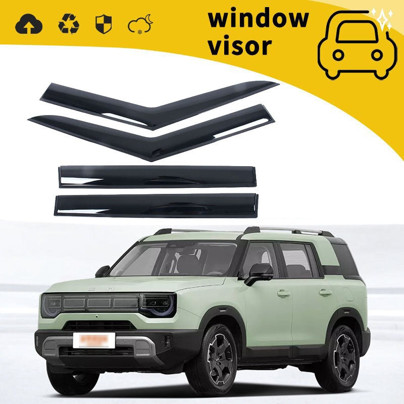 High-quality thickened and widened rain guards suitable for BJ30