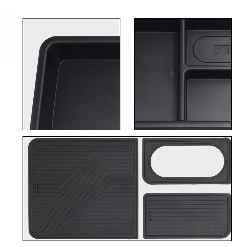 Center console rear screen storage box for BAW 212