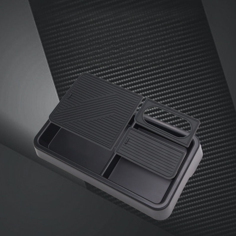 Center console rear screen storage box for BAW 212