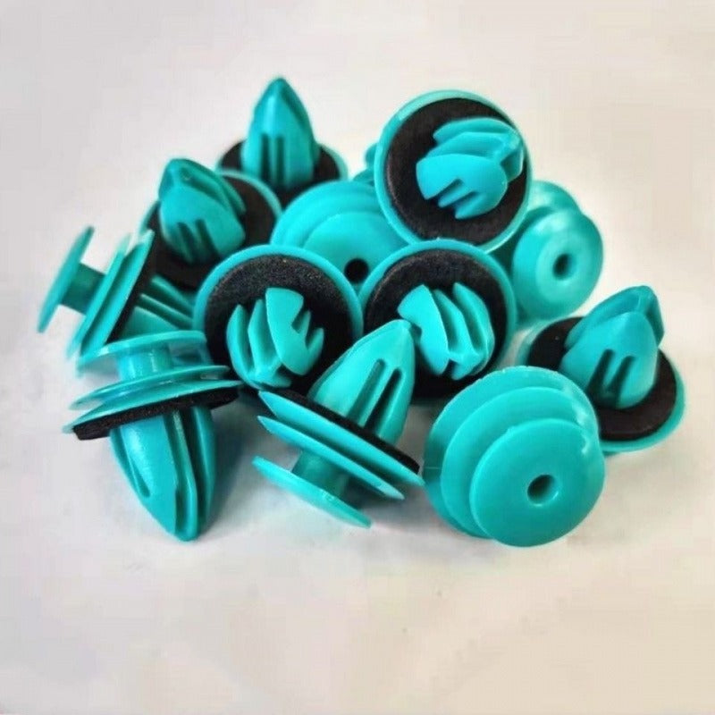 Universal Reinforced Door Panel Clips with Soundproof Cushion Pads