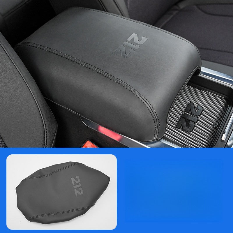 Leather Center Armrest Cover For BAW 212