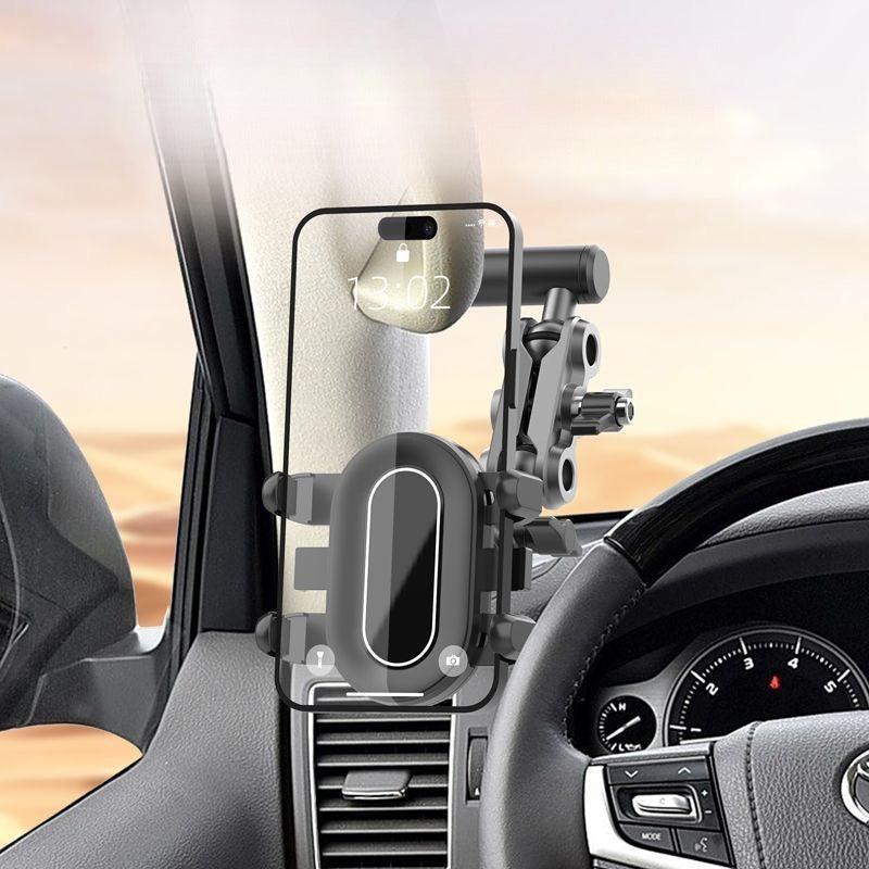 Universal A-Pillar Phone Holder Car Accessories M6 Screw Adjustable Mount