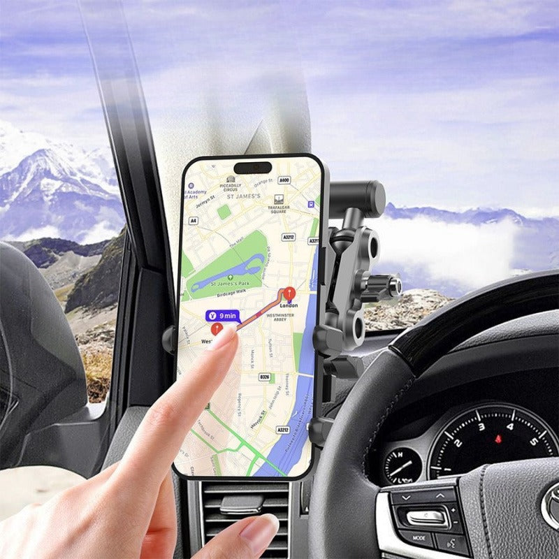 Universal A-Pillar Phone Holder Car Accessories M6 Screw Adjustable Mount