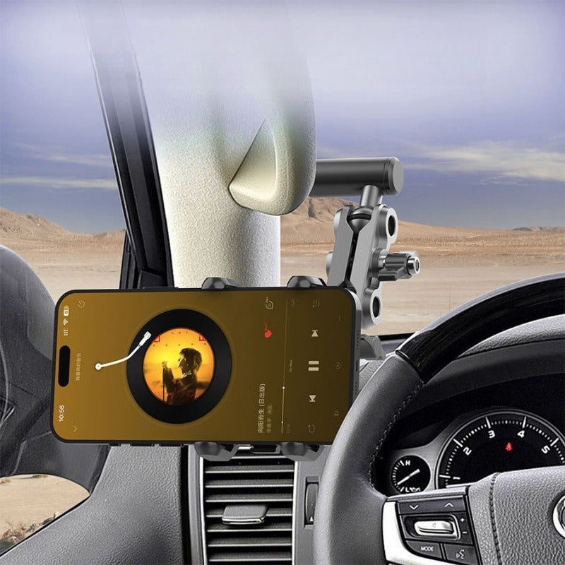 Universal A-Pillar Phone Holder Car Accessories M6 Screw Adjustable Mount