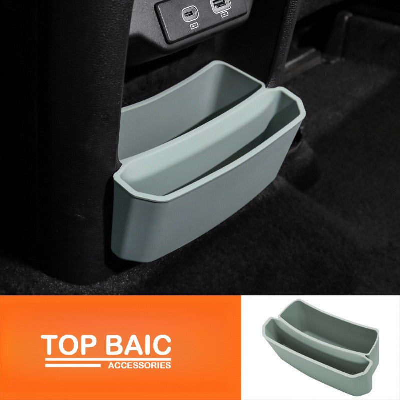 Rear silicone storage box and door handle organizer for BJ40e