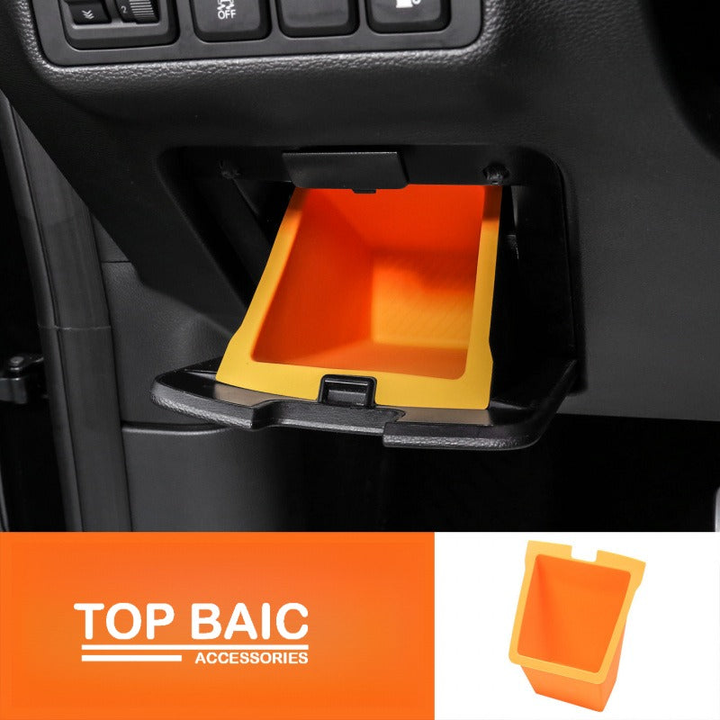 Silicone cup holder mat and driver-side storage pad set for BJ40e
