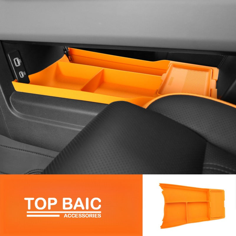 Lower center console silicone storage box for BJ40e