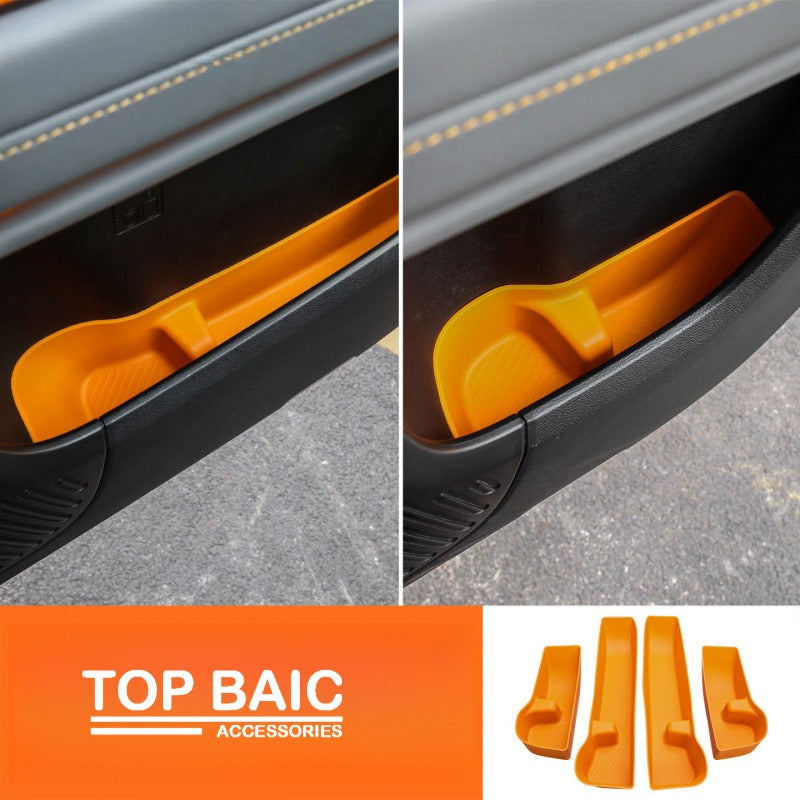 Silicone door side lower storage box for BJ40e