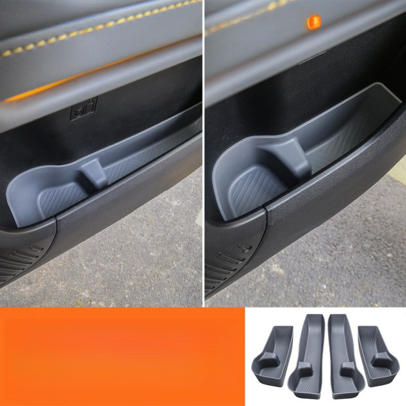 Silicone door side lower storage box for BJ40e