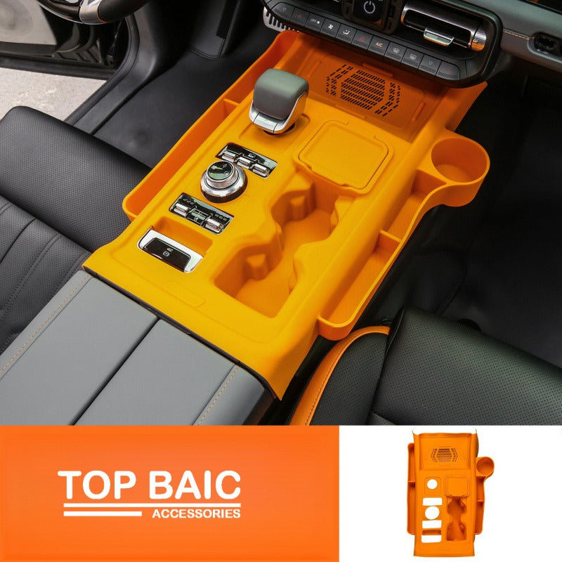 Center console silicone storage mat for BJ40e