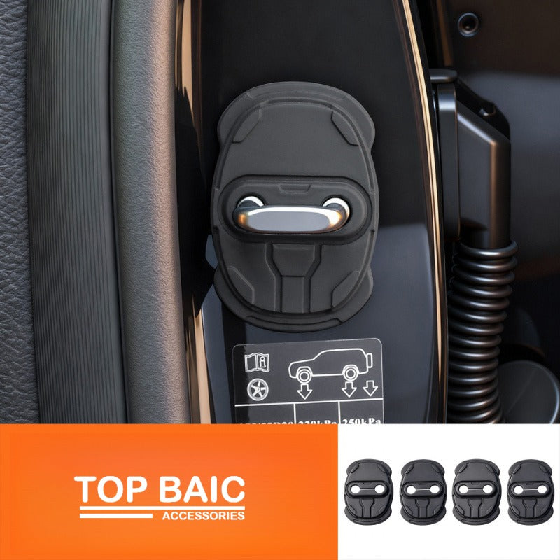 Silicone door lock protective covers for BJ40e