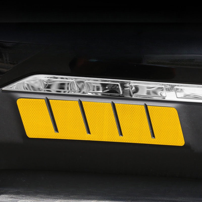 Custom-fit reflective warning stickers for BJ40e