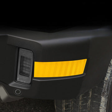 Custom-fit reflective warning stickers for BJ40e