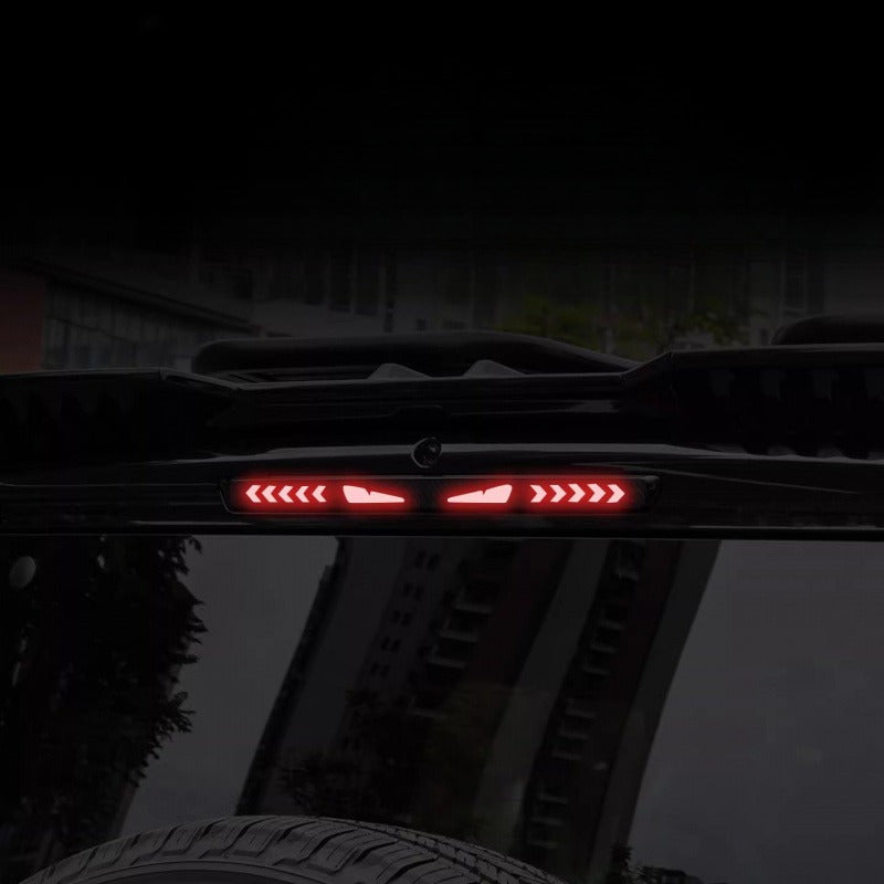 Stylish high-mounted brake light sticker for BJ40e