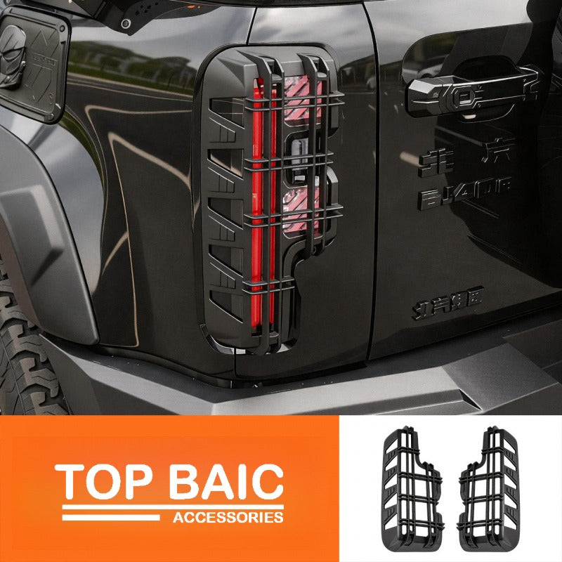 Tail light anti-collision protective covers for BJ40e
