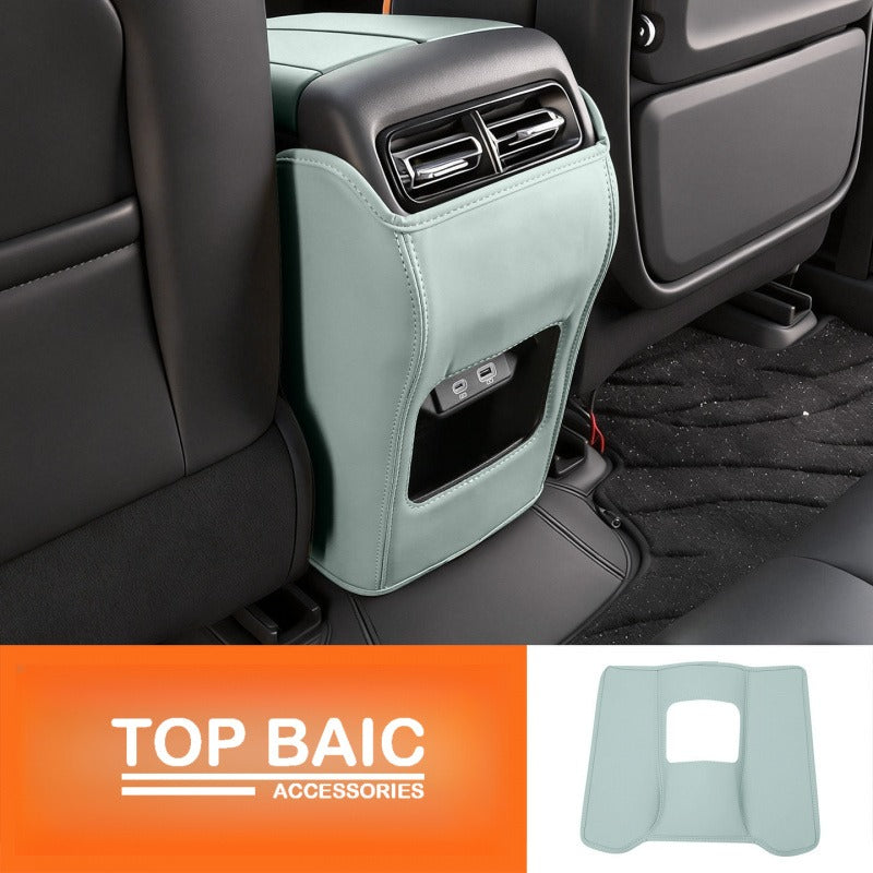 Leather door kick protection pads for BJ40e