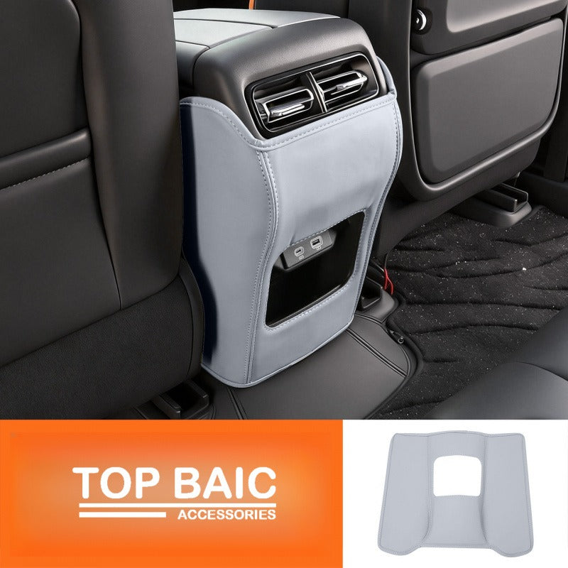 Leather door kick protection pads for BJ40e