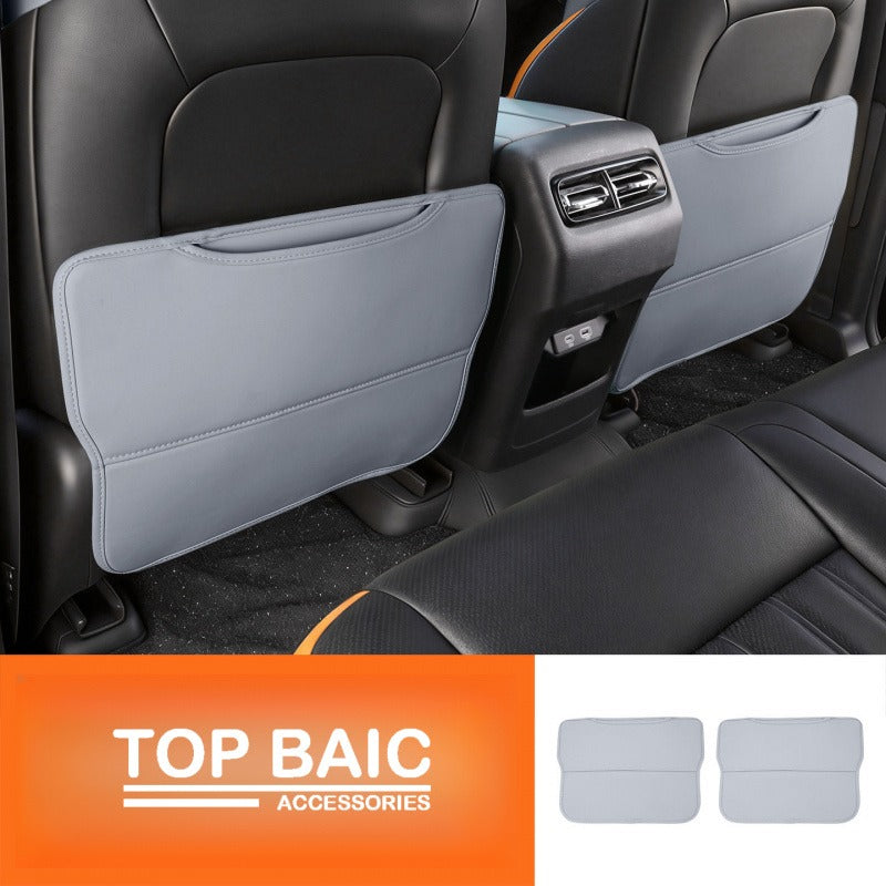 Leather door kick protection pads for BJ40e