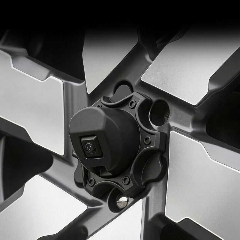 Spare tire wheel camera protective cover for BJ40e