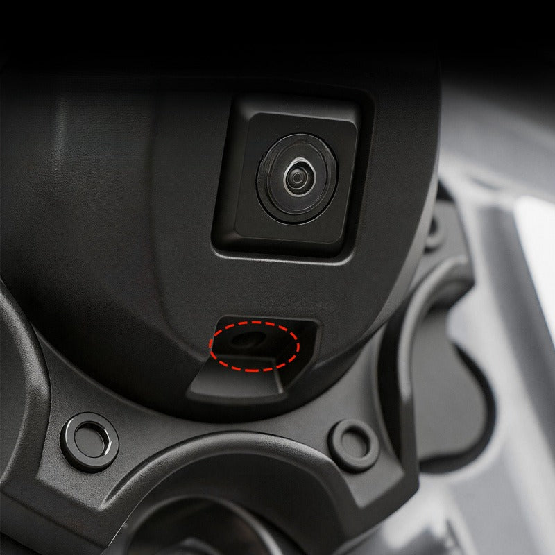 Spare tire wheel camera protective cover for BJ40e
