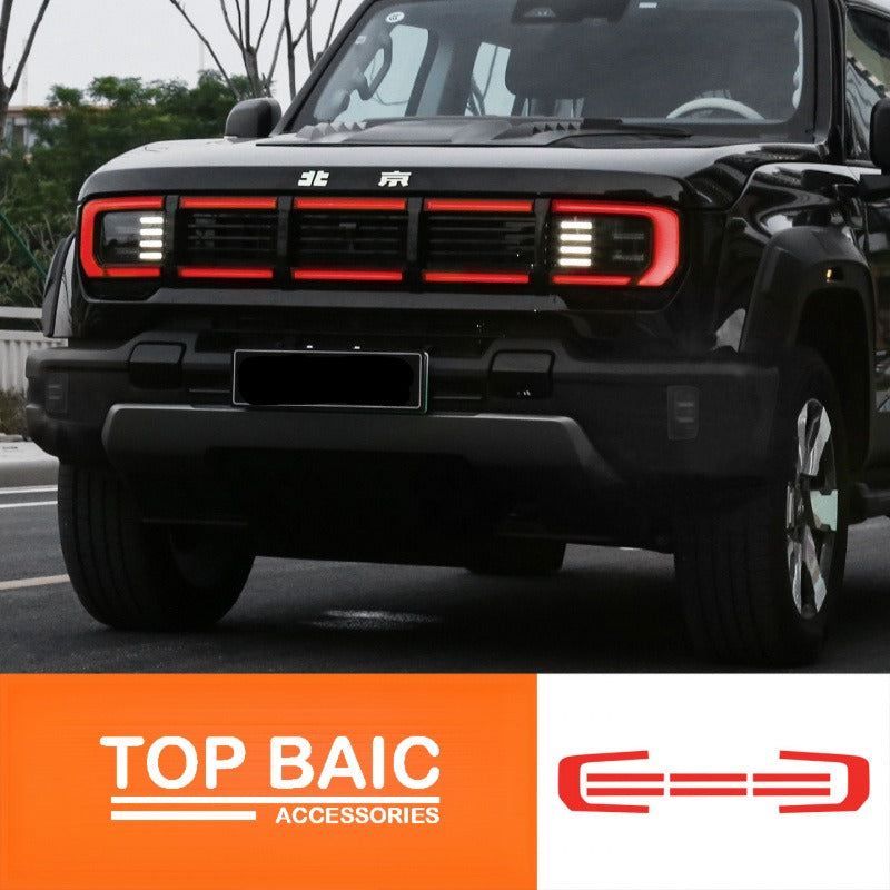 Daytime running light color change film for BJ40e