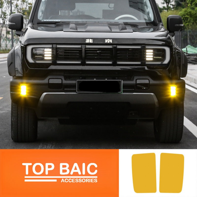 Daytime running light color change film for BJ40e