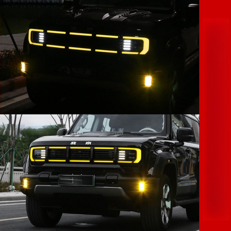 Daytime running light color change film for BJ40e