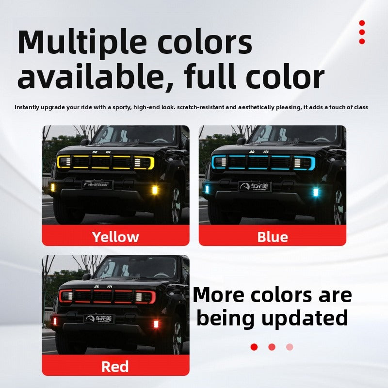 Daytime running light color change film for BJ40e