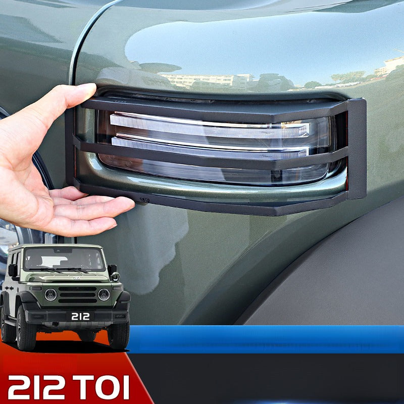 Front Turn Signal Light Guard Metal Protective Cover for BAW 212