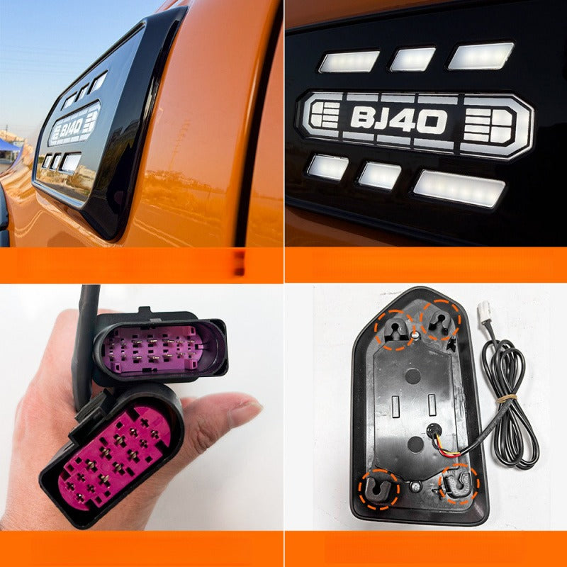 Fender Dynamic DRL & Sequential Turn Signal Light For BJ40E