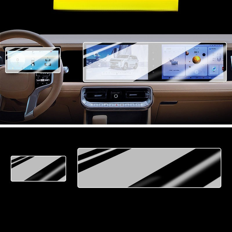 Navigation & Instrument Screen Protector For BAIC BJ60 Thunder