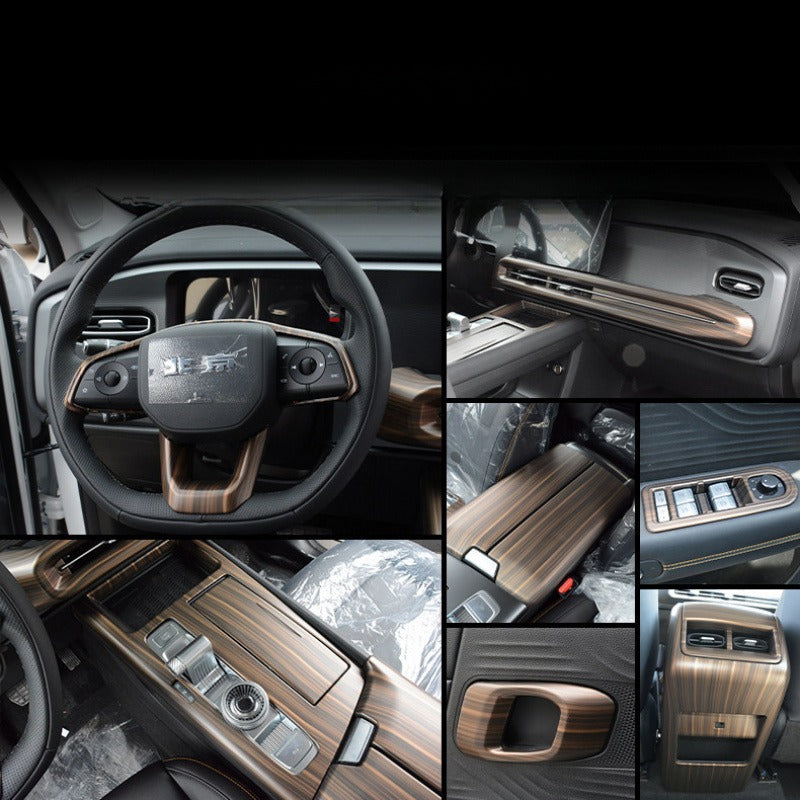 Wood Grain Interior Trim Panels for BAIC BJ30