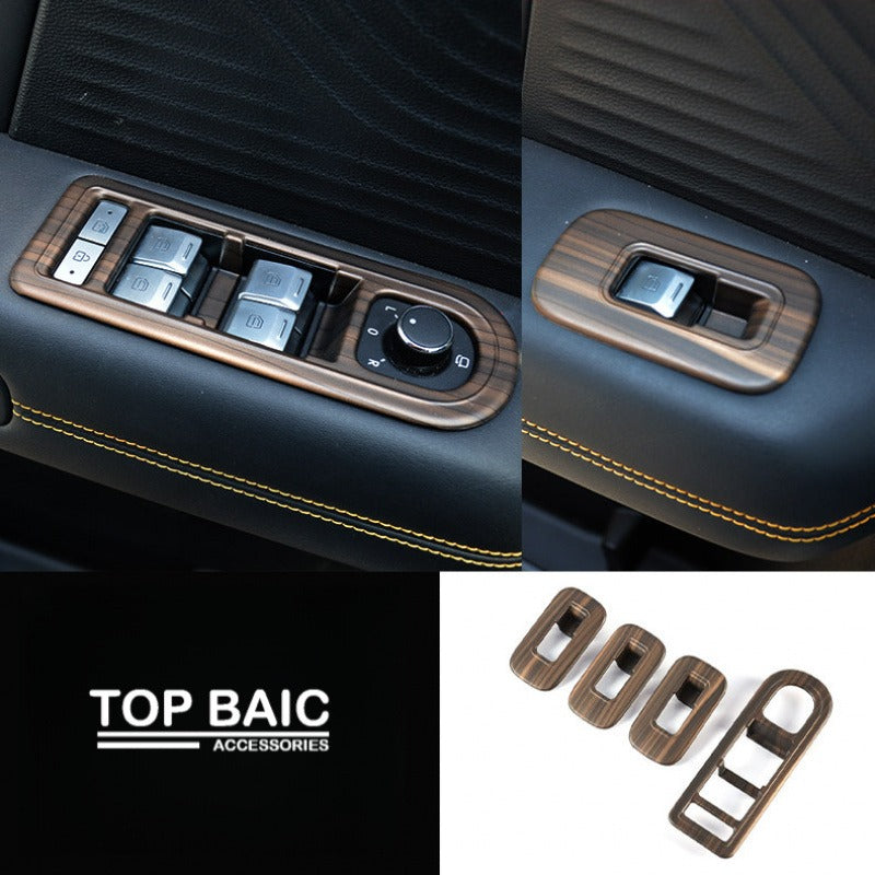 Wood Grain Interior Trim Panels for BAIC BJ30