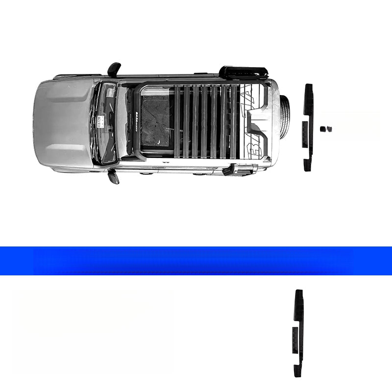 Stainless Steel Door Sill Plates For BAIC BJ40E