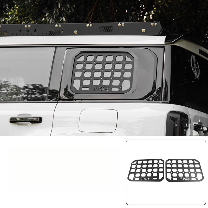 D-Pillar Side Window Black Trim For BAIC BJ40E