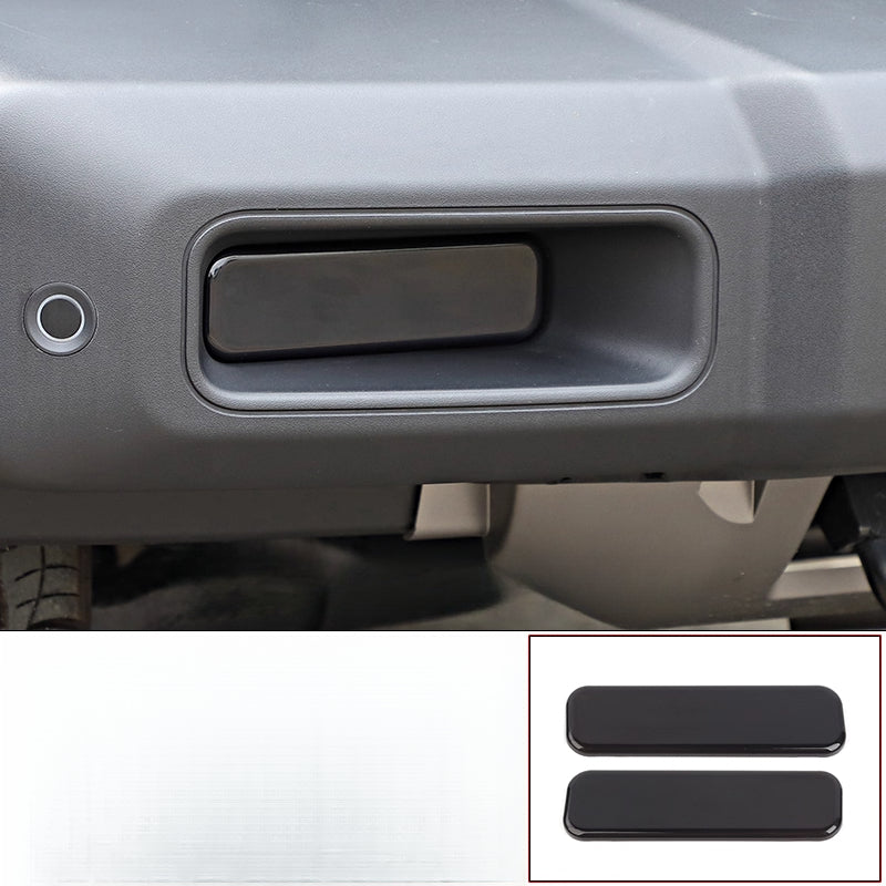 Black Warrior Headlight Covers Smoked Protective Trim For BAW 212