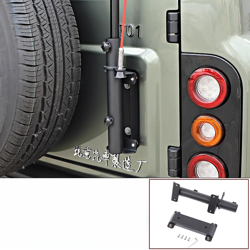Tailgate Flagpole & Antenna Bracket For BAW 212