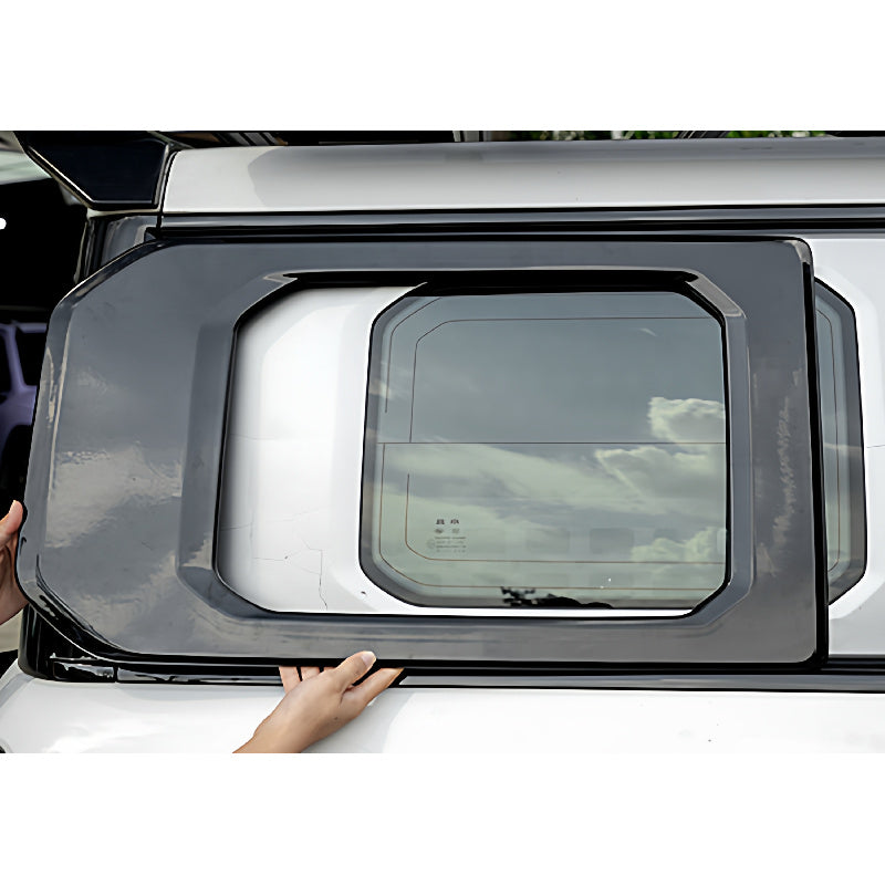 D-Pillar Side Window Black Trim For BAIC BJ40E