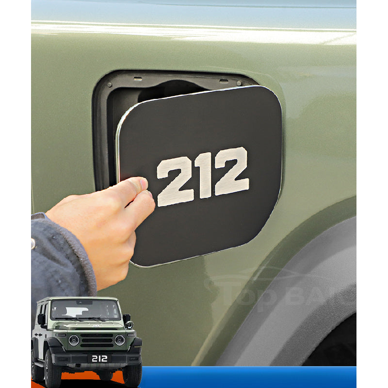 Fuel Tank Cap Cover Aluminum Alloy Decoration For BAW 212