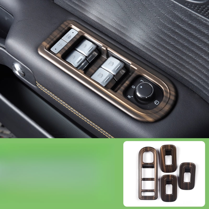 Door Window Switch Panel Trim Cover Kit For BAIC BJ30