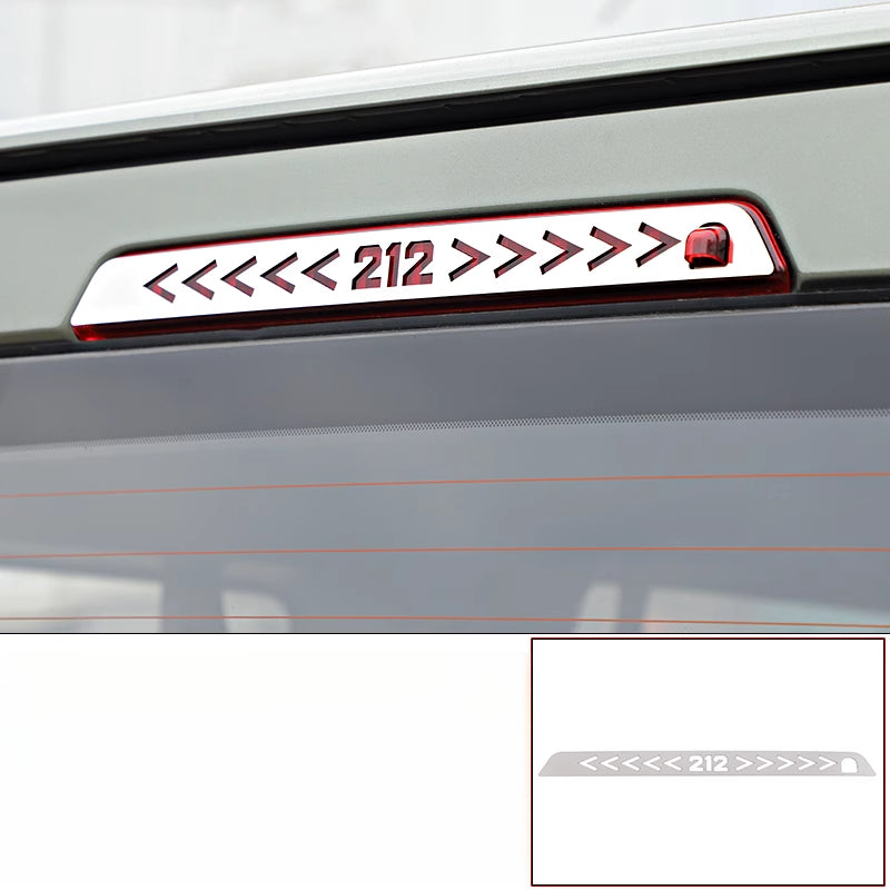 High-Mount Brake Light Cover Stainless Steel Trim for BAW 212