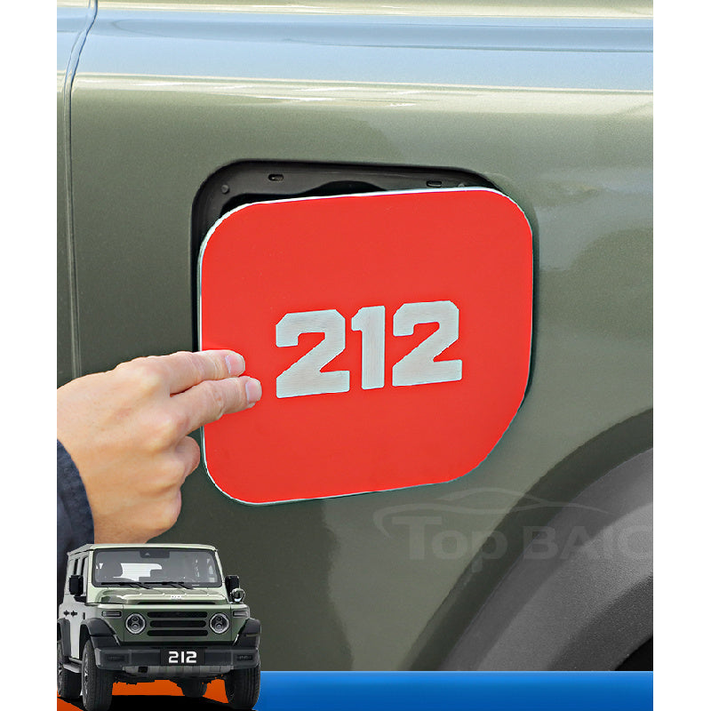 Fuel Tank Cap Cover Aluminum Alloy Decoration For BAW 212