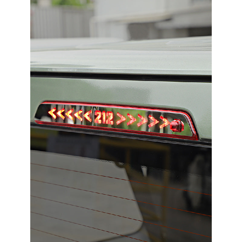 High-Mount Brake Light Cover Stainless Steel Trim for BAW 212